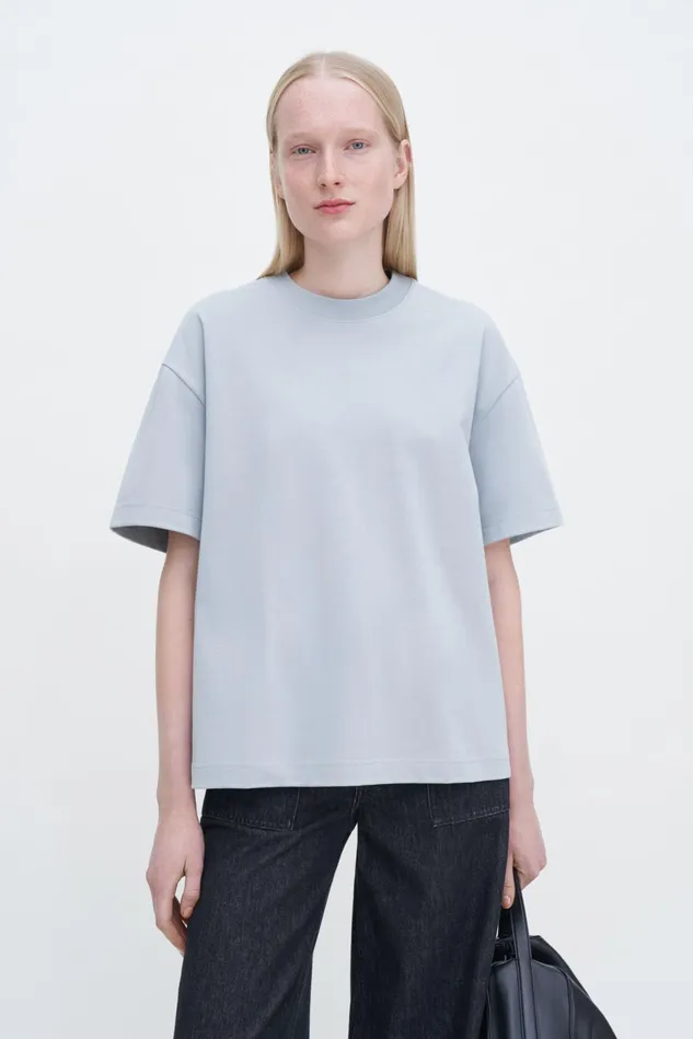 Women Oversized Tee Thunderstorm Filippa K Tops