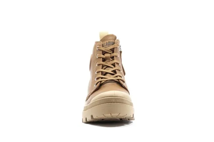 Women PALLABASE LEATHER Dear Brown PALLADIUM Boots Women PALLABASE LEATHER Dear Brown PALLADIUM Boots