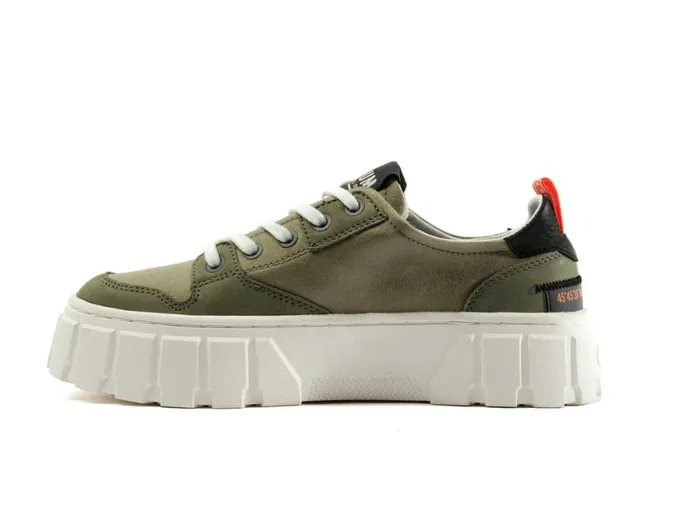 Women PALLATOWER LO Vetiver PALLADIUM Sneakers