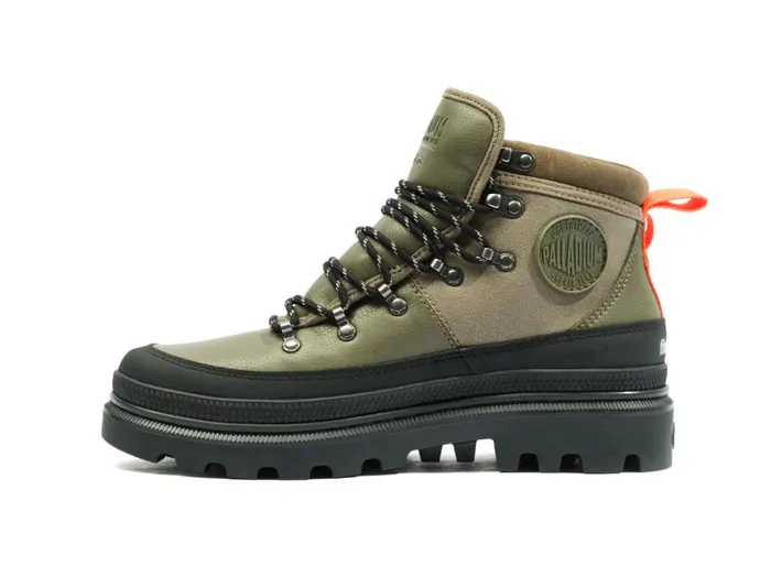 Women PALLATROOPER HIKER WP X FINISTERRE Olive Night PALLADIUM Boots Women PALLATROOPER HIKER WP X FINISTERRE Olive Night PALLADIUM Boots