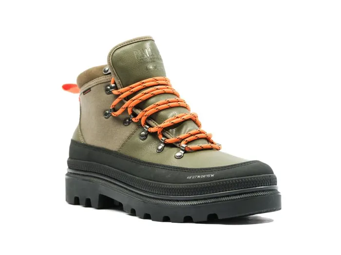 Women PALLATROOPER HIKER WP X FINISTERRE Olive Night PALLADIUM Boots Women PALLATROOPER HIKER WP X FINISTERRE Olive Night PALLADIUM Boots