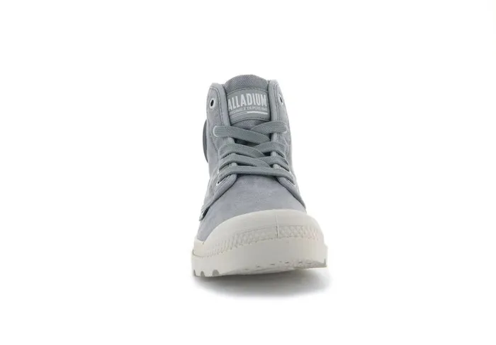 Women PAMPA HI Gray Flannel PALLADIUM Boots Women PAMPA HI Gray Flannel PALLADIUM Boots