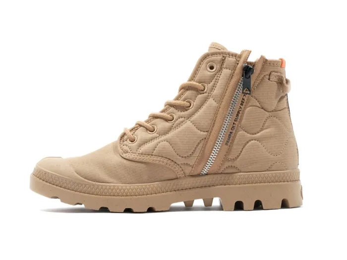 Women PAMPA REQUILTED Desert PALLADIUM Boots Women PAMPA REQUILTED Desert PALLADIUM Boots
