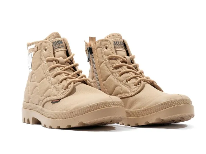Women PAMPA REQUILTED Desert PALLADIUM Boots Women PAMPA REQUILTED Desert PALLADIUM Boots