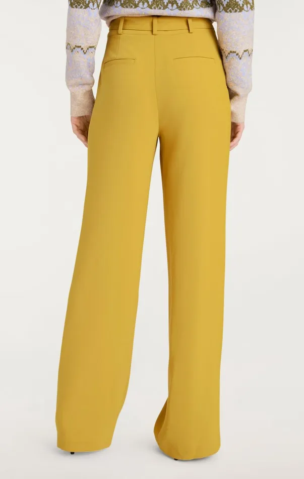 Women Pants Cinq Sept Ester Pant Golden Palm
