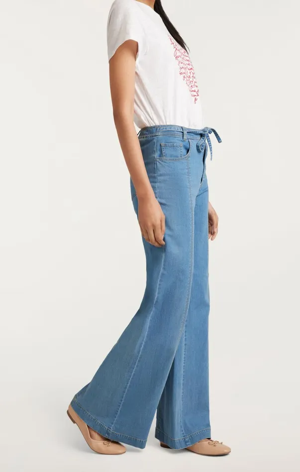 Women Pants Cinq Sept Tansy Pant Light Wash