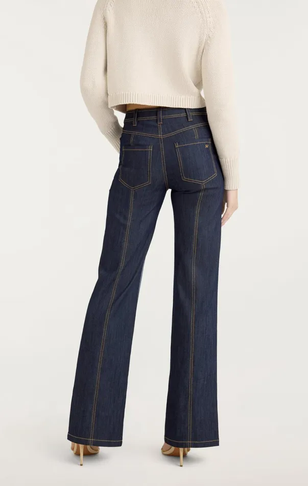 Women Pants Cinq Sept Verona Pant Light Indigoindigo