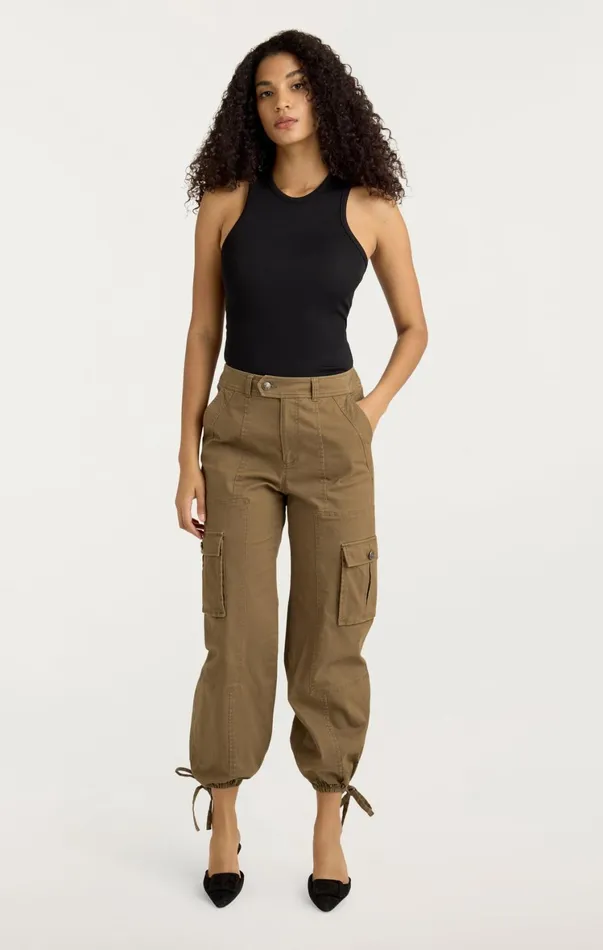 Women Pants Cinq Sept Zola Pant Olive