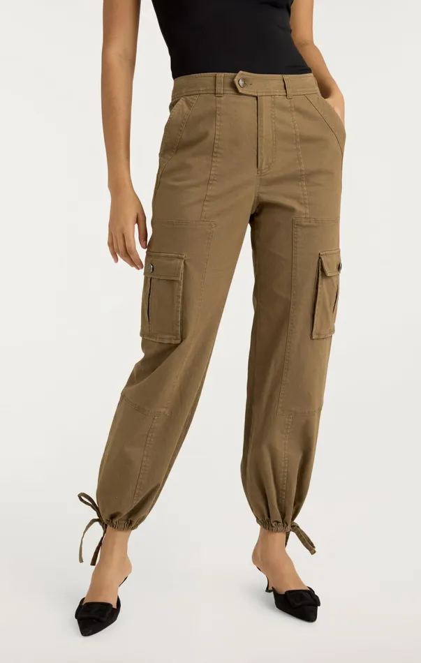 Women Pants Cinq Sept Zola Pant Olive