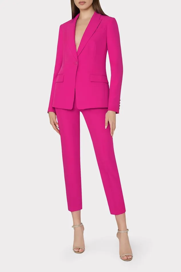 Women Pants Milly Nicola Cady Pants Fuchsia