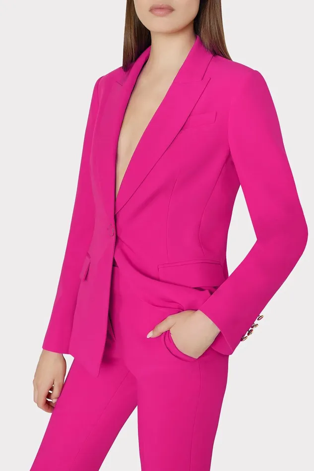 Women Pants Milly Nicola Cady Pants Fuchsia
