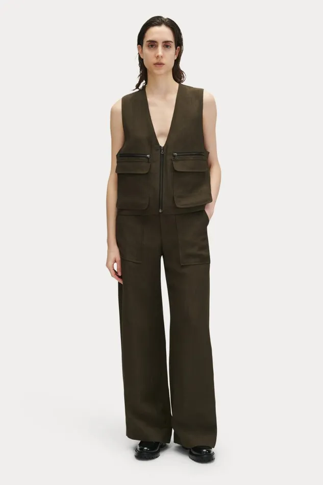 Women Pants Rachel Comey Encino Pant Olive Women Pants Rachel Comey Encino Pant Olive