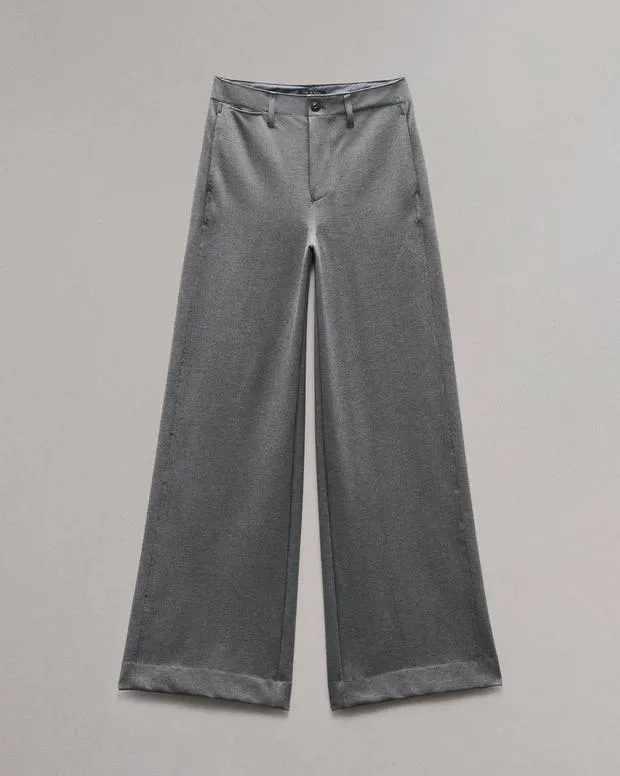 Women Pants Rag and Bone Sofie Ponte FullLength Pant Charcoal