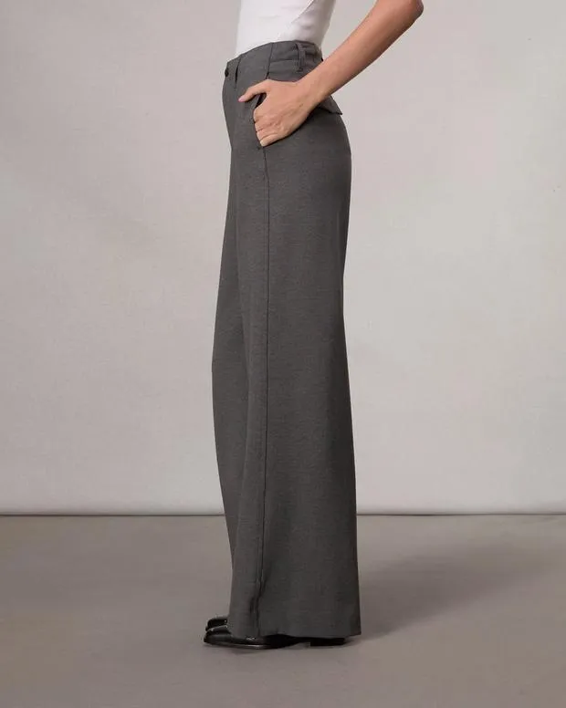 Women Pants Rag and Bone Sofie Ponte FullLength Pant Charcoal