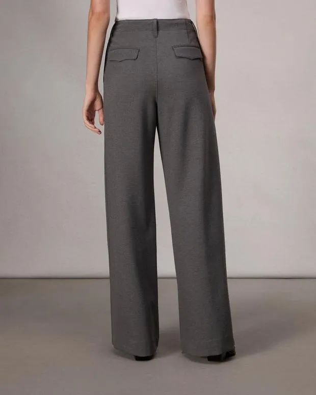 Women Pants Rag and Bone Sofie Ponte FullLength Pant Charcoal