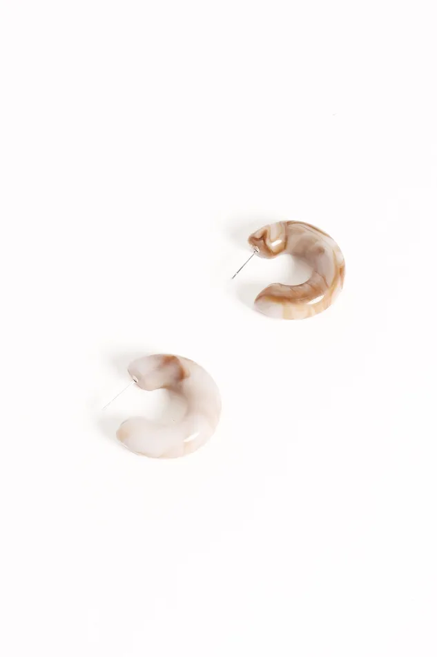 Women petalandpup Tahlia Earrings 8211 Cream Cream Earrings