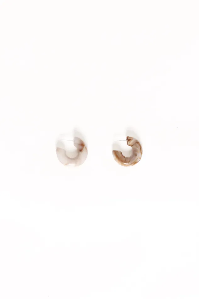 Women petalandpup Tahlia Earrings 8211 Cream Cream Earrings