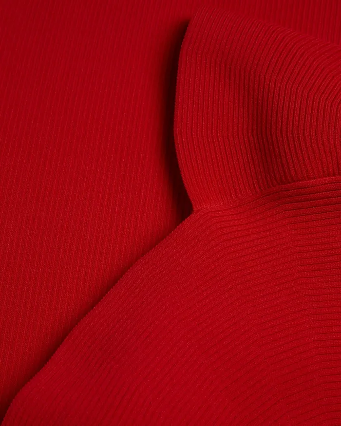 Women RAELEA 8211 Fluted Sleeve Knitted Bodycon Midi Dress Red Ted Baker Dresses Women RAELEA 8211 Fluted Sleeve Knitted Bodycon Midi Dress Red Ted Baker Dresses
