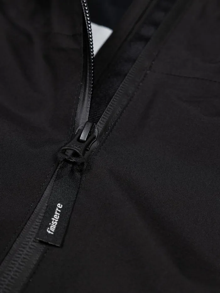 Women Rainbird Waterproof Jacket Black Finisterre Jackets Coats and Gilets