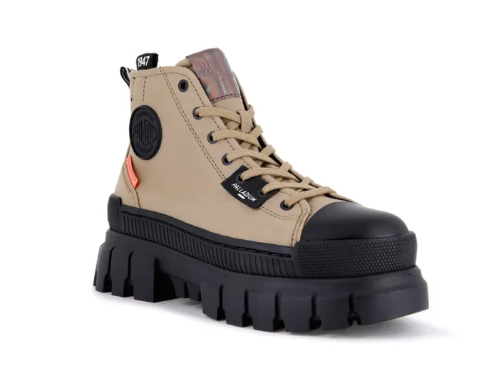 Women REVOLT HI TX Olive PALLADIUM Boots