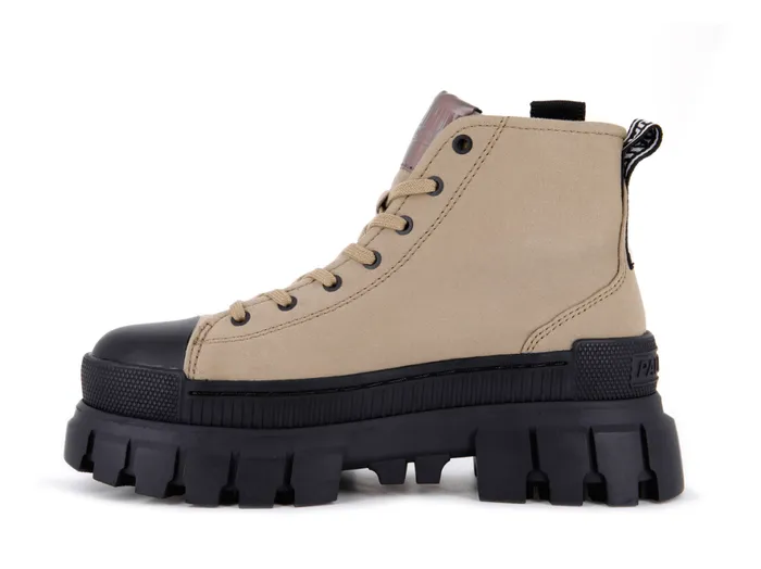 Women REVOLT HI TX Olive PALLADIUM Boots