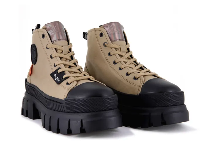 Women REVOLT HI TX Olive PALLADIUM Boots