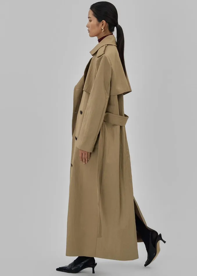 Women Rolen Trench Coat 8211 Beige The Frankie Shop Outerwear