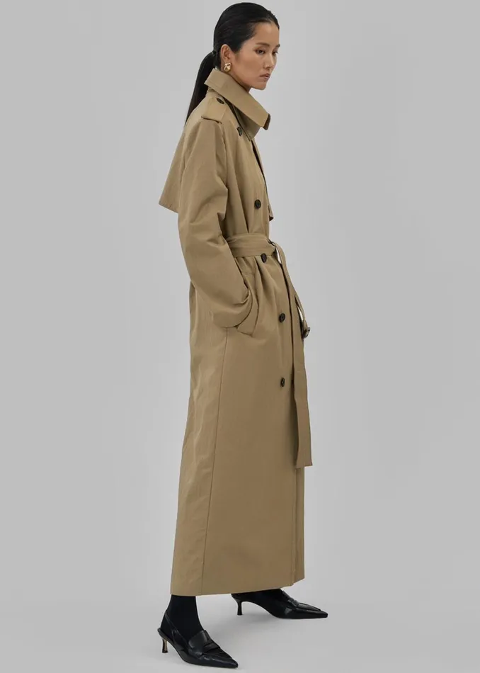 Women Rolen Trench Coat 8211 Beige The Frankie Shop Outerwear