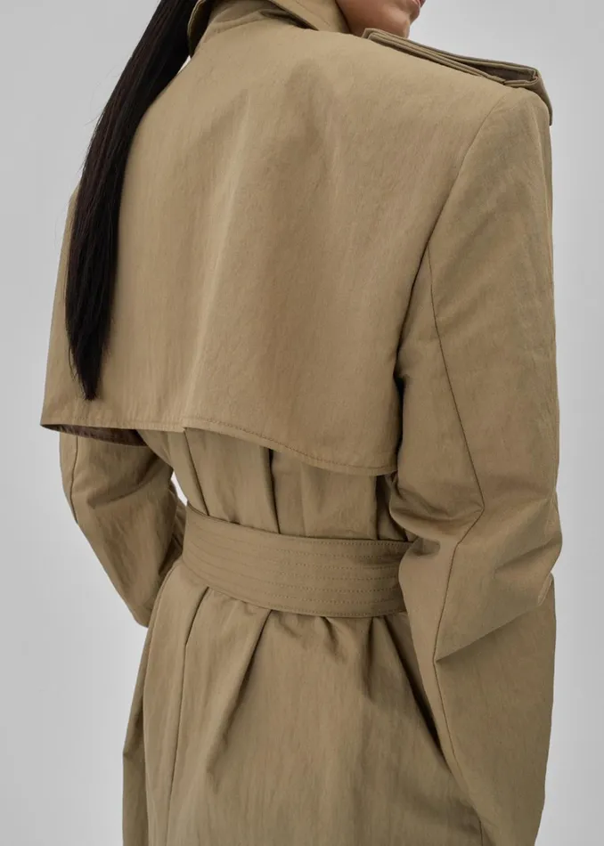 Women Rolen Trench Coat 8211 Beige The Frankie Shop Outerwear
