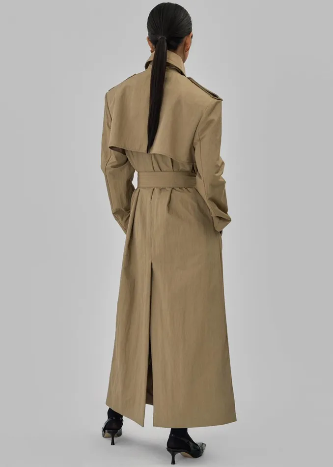 Women Rolen Trench Coat 8211 Beige The Frankie Shop Outerwear