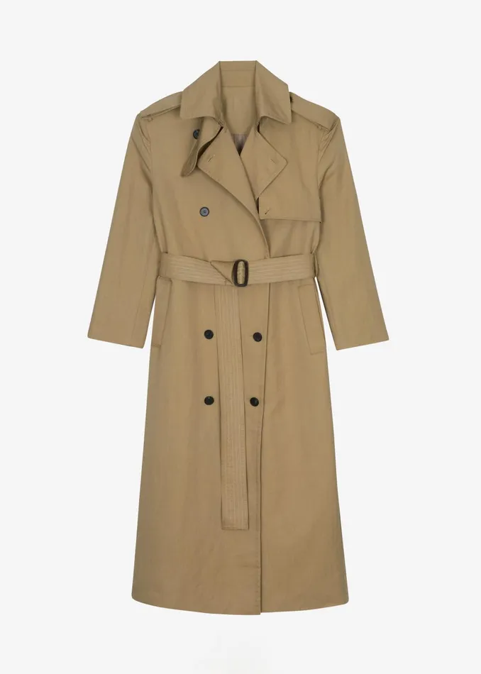 Women Rolen Trench Coat 8211 Beige The Frankie Shop Outerwear
