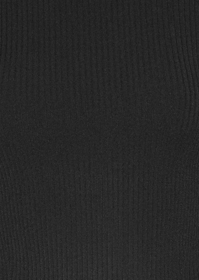 Women Rotate Knit High Neck Top 8211 Black The Frankie Shop Knitwear