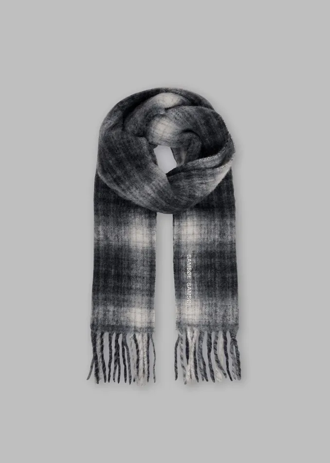 Women Samse Samse Alex Scarf 8211 Petrified Oak Checkered The Frankie Shop