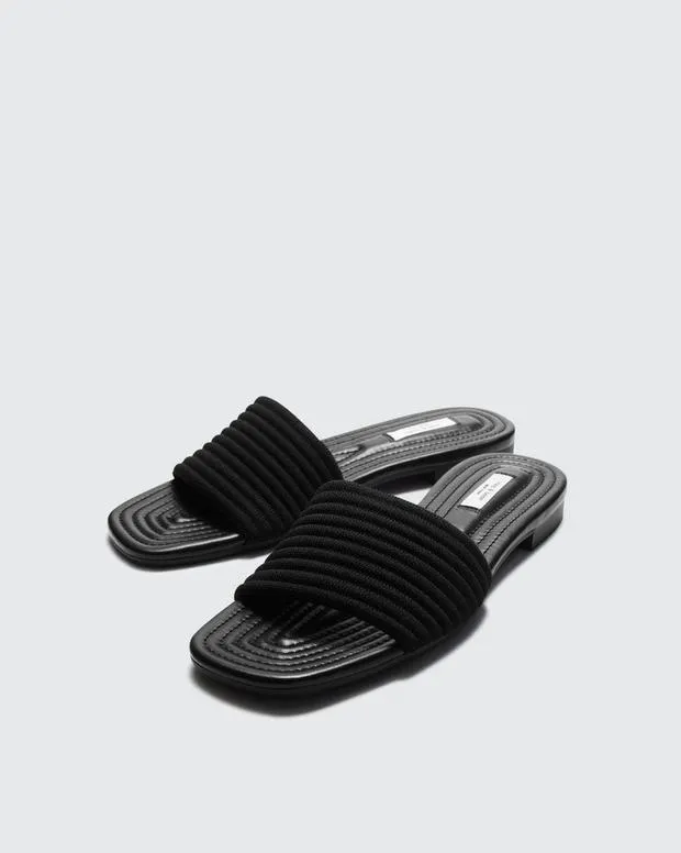 Women Sandals Rag and Bone Ellis Slide Black
