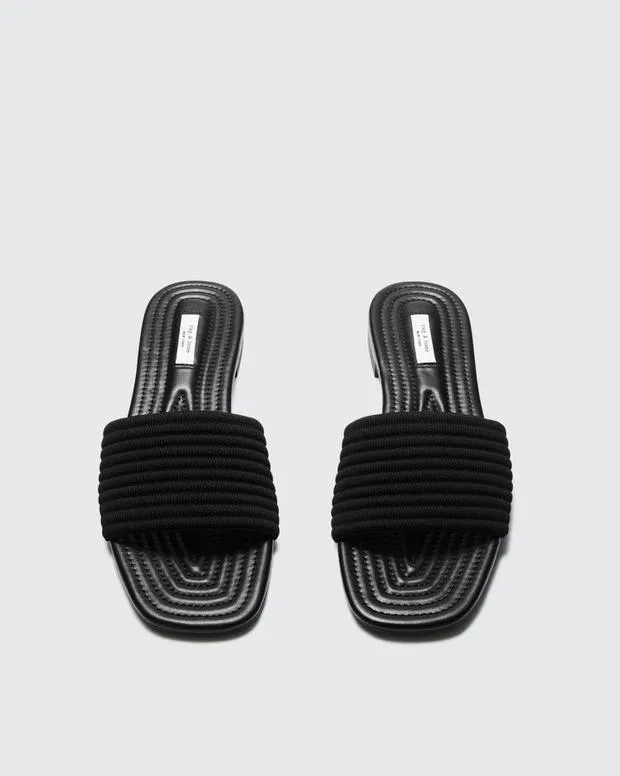 Women Sandals Rag and Bone Ellis Slide Black