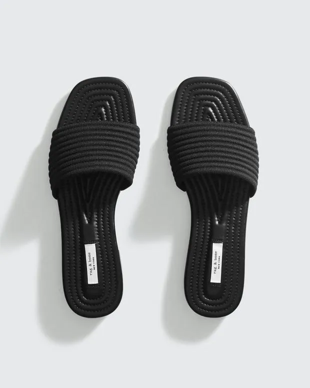 Women Sandals Rag and Bone Ellis Slide Black