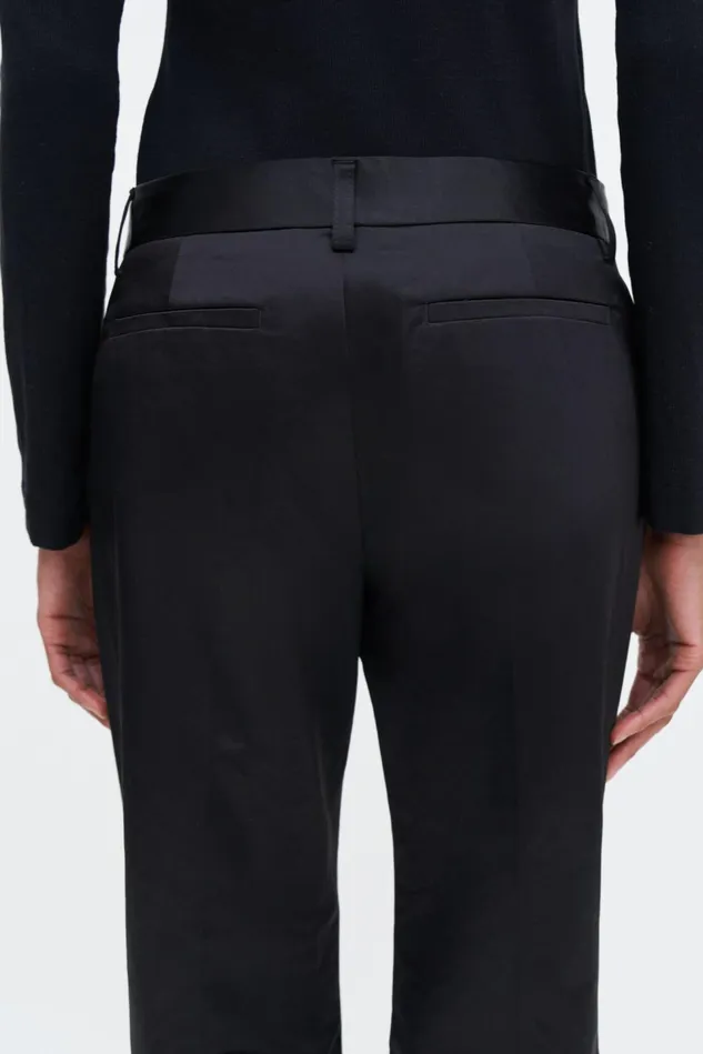 Women Satin Trousers Black Filippa K Trousers