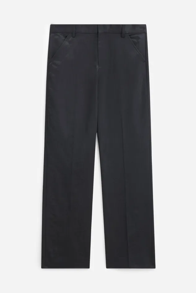 Women Satin Trousers Black Filippa K Trousers