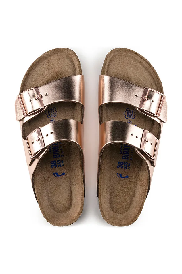 Women Shoes LoveShackFancy Birkenstock Arizona Metalic TwoStrap Sandal Rose Gold Women Shoes LoveShackFancy Birkenstock Arizona Metalic TwoStrap Sandal Rose Gold