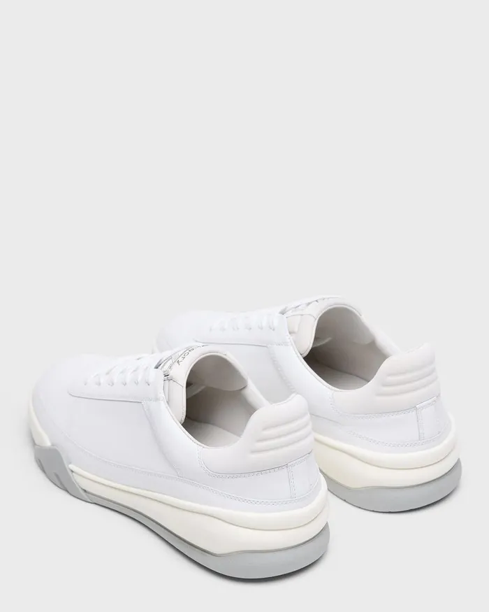 Women Shoes Theory Leather Sneaker White