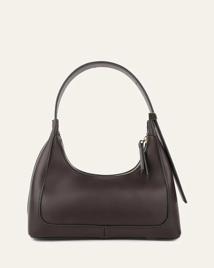 Women SHOULDER BAGS jomercer Isabel shoulder bag espresso leather Women SHOULDER BAGS jomercer Isabel shoulder bag espresso leather