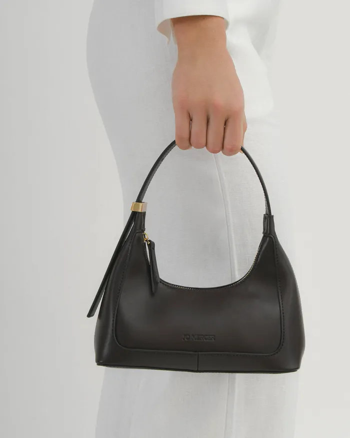 Women SHOULDER BAGS jomercer Isabel shoulder bag espresso leather Women SHOULDER BAGS jomercer Isabel shoulder bag espresso leather