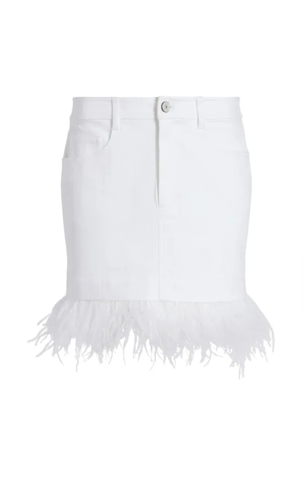 Women Skirts Cinq Sept Luca Skirt White
