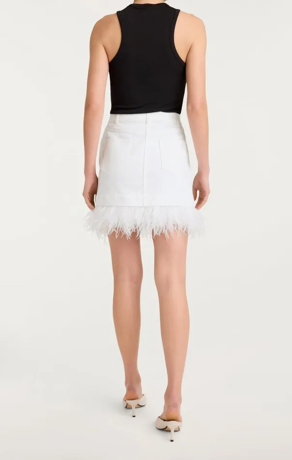 Women Skirts Cinq Sept Luca Skirt White