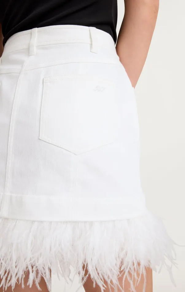 Women Skirts Cinq Sept Luca Skirt White