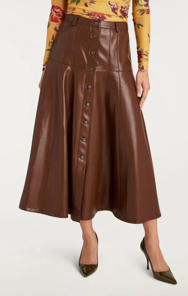 Women Skirts Cinq Sept Veena Skirt Espresso