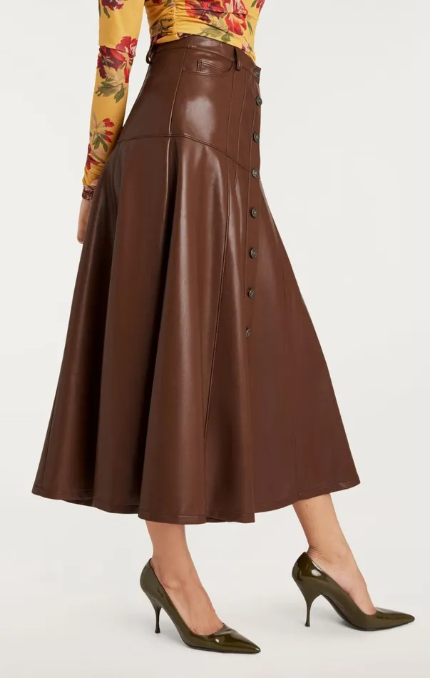 Women Skirts Cinq Sept Veena Skirt Espresso