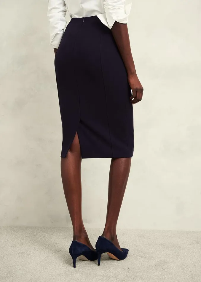 Women Skirts Hobbs Aly Skirt Navy