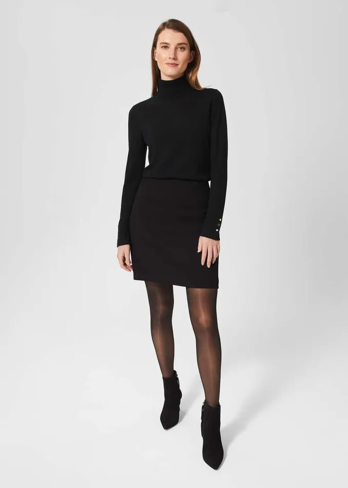 Women Skirts Hobbs Mia Aline Skirt Black