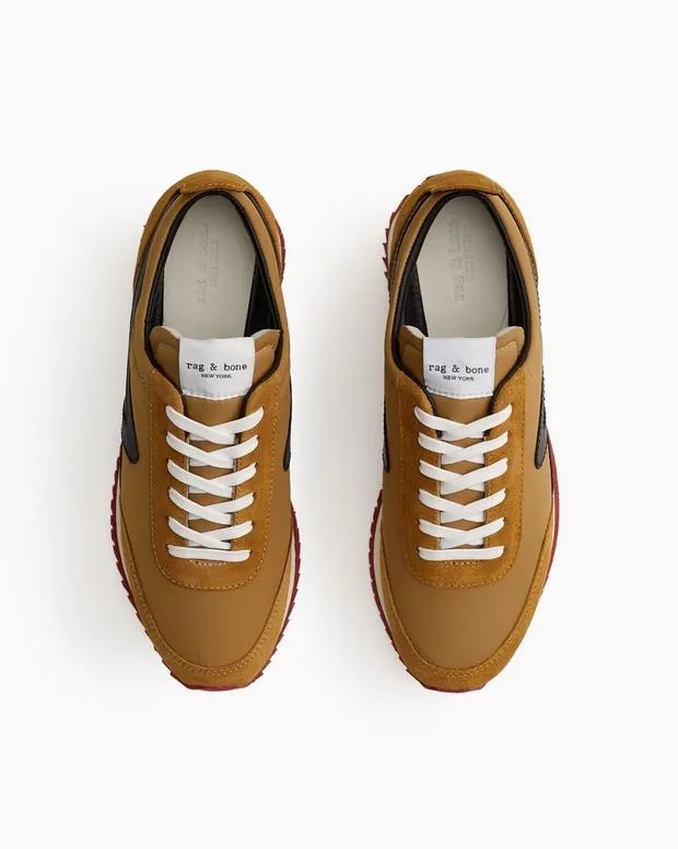 Women Sneakers Rag and Bone Retro Runner Sneaker Mustard